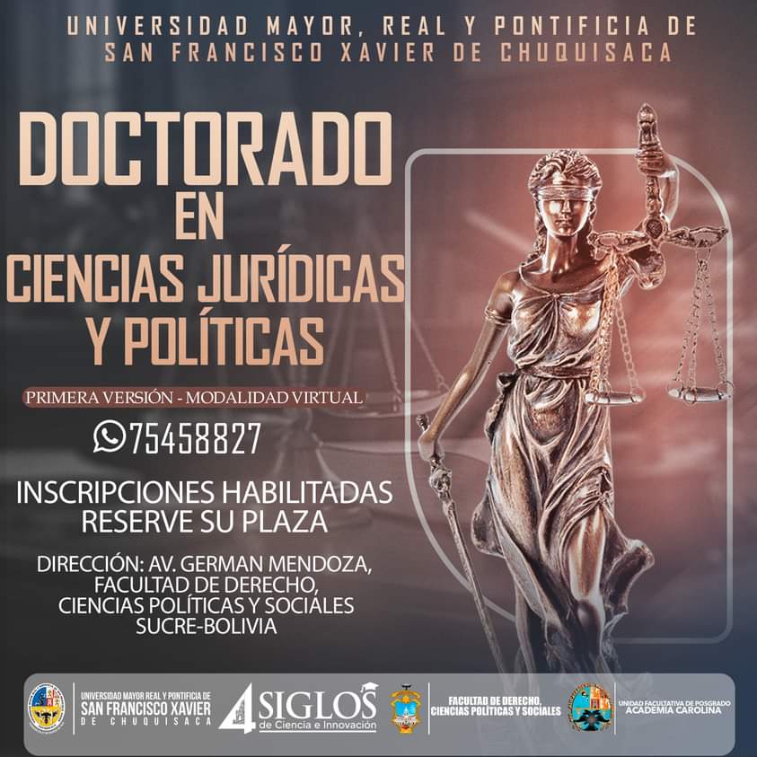 Doctorado en Ciencias Juridicas y Políticas